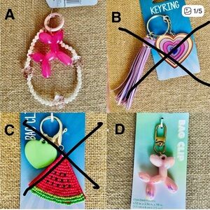 Bag Charms!!!